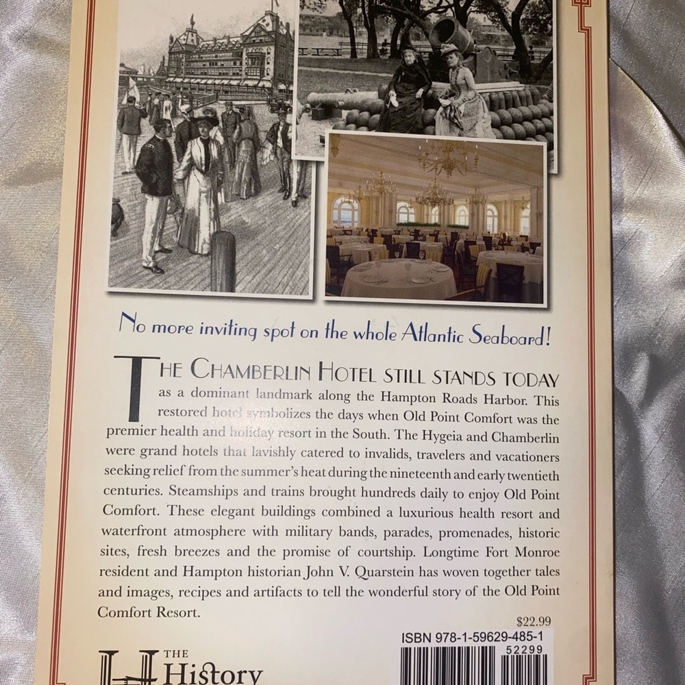 Signed Fort Monroe Old point comfort Hampton Book - Picture 2 of 4
